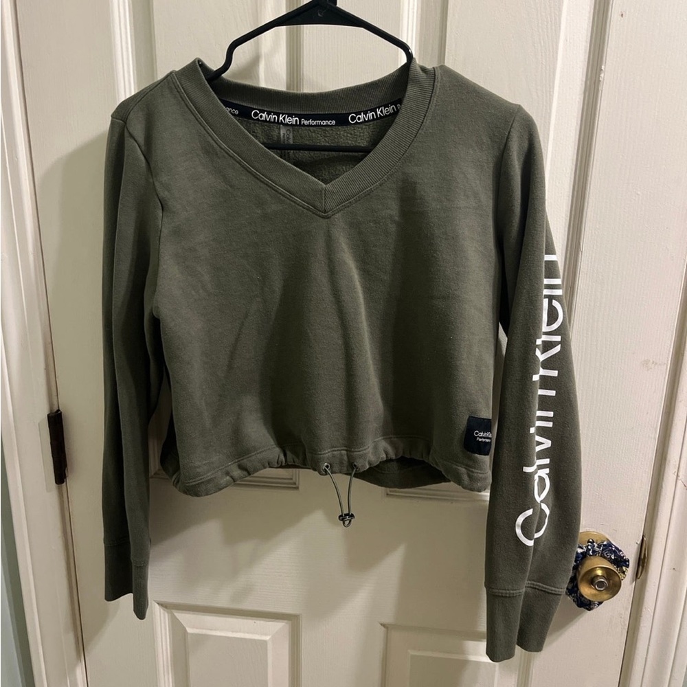 Calvin Klein cropped sweatshirt